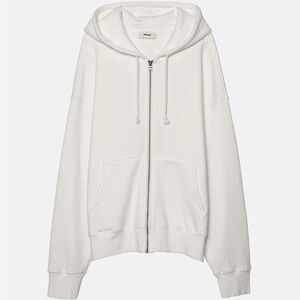 Elwood White Thermal Hoodie